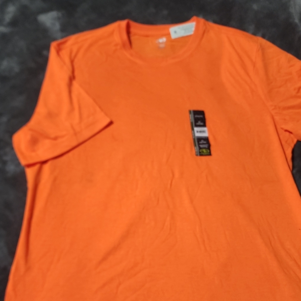 3 Pieces Athletic Works Vibrant Orange Men's Tee